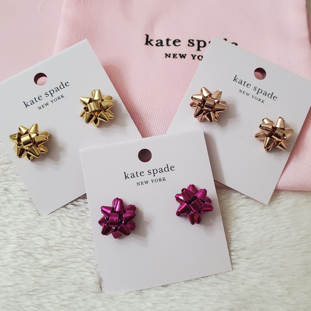 Kate Spade Ribbon earring - Picture 2 of 6
